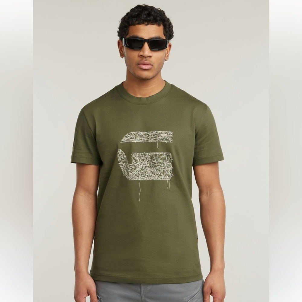 Men’s G-Star Raw Stitch Logo T-Shirt